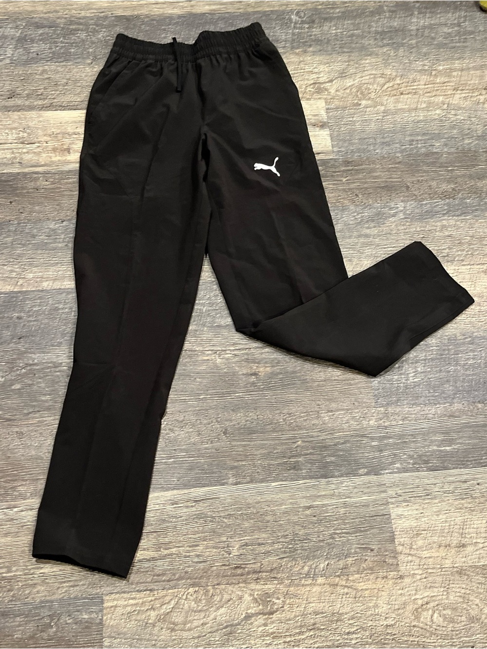 Puma Black Men's Logo Jogger Pants